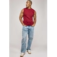 thumbnail image 5 of Real Essentials 5 Pack: Men's 100% Ultra Soft Cotton Sleeveless Crewneck Tank Top Casual Shirts Tees (Big & Tall Available), 5 of 5