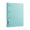 Blue, variant on Tuscom A4 Plastic Ring Binder Folder 4-Hole D-Ring Document Organizer with 11 Inner Page Bags and Elastic Closure for Office Supplies Home File Storage Blue Green Pink Purple
