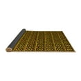 thumbnail image 2 of Ahgly Company Indoor Rectangle Abstract Yellow Modern Area Rugs, 3' x 5', 2 of 4