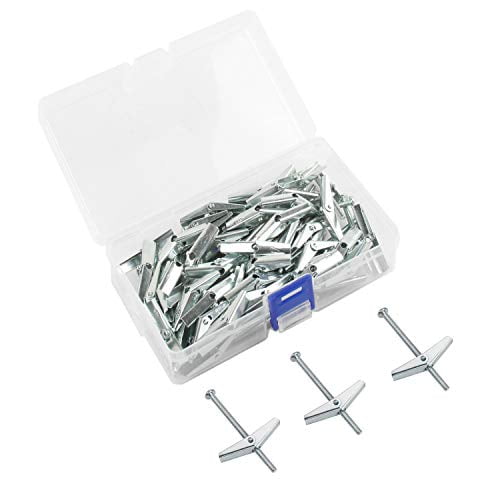 20Pcs M5 Toggle Bolt Wing Nut Hanging Heavy Items Bolt Drywall Bolts 