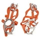 thumbnail image 4 of Empuñaduras para zapatos de escalada en hielo de 18 dientes con bolsa impermeable, color naranja, talla L (41-46), 4 of 8