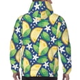 thumbnail image 5 of Hoodies for Men - cartoon Lemon flower Long Sleeve Comfrt Men'S Fashion Hoodies & Sweatshirts, Sweatshirts for Men Hoodies Pullover Clothing Clothes with Pouch, 5 of 7