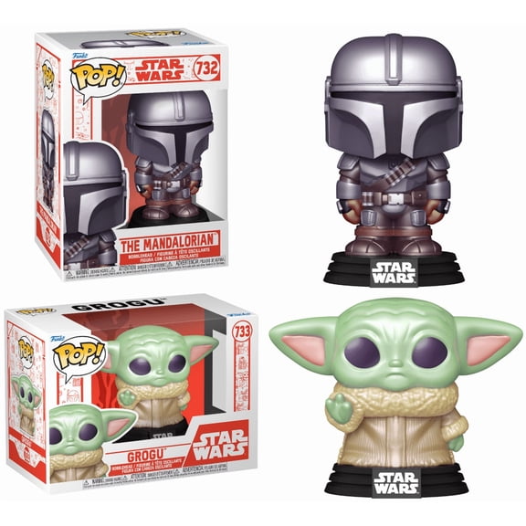 Funko Star Wars Holiday Ornament Funko Pop! Vinyl Figure Collectible Complete Set 2-Pack 3.75 Inch