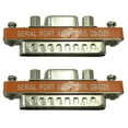 thumbnail image 1 of 2X DB9 Female to DB25 Male Mini Serial Port Cable Adapter Gender Changer, 1 of 4