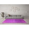 thumbnail image 3 of Ahgly Company Indoor Round Oriental Pink Industrial Area Rugs, 6' Round, 3 of 4