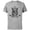 Athletic Heather, variant on Disney Haunted Mansion Movie Gracey Manor Shield Crest - Short Sleeve Cotton T-Shirt for Adults - Customized-Black