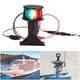 thumbnail image 1 of Lámpara De Señal De Navegación Led De 12V Luz De Señal De Barco Resistente Al Agua Ángulo Ajustable Luz De Barco Marino Con Base Vogacara VI009339-01, 1 of 7
