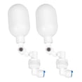 thumbnail image 1 of WORGEOUS Válvula de flotador ajustable para bebedero de ganado, Control automático de nivel de agua, accesorio de granja, 2 uds., 1 of 8