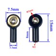 thumbnail image 2 of Hebilla de Bola de Metal perfecl 10 Piezas para Accesorios de Coche RC 1/10, 2 of 6