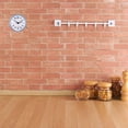 thumbnail image 4 of 1 reloj de pared impermeable para baño, silencioso, con ventosa para colgar., 4 of 8