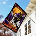 thumbnail image 4 of Flagwix Halloween Flag, Never Mind The Witch Beware Of The Siberian Husky Halloween Decoration, Fall Decor, Canvas Double-sided Printed 12x18 Garden Flag, 4 of 6