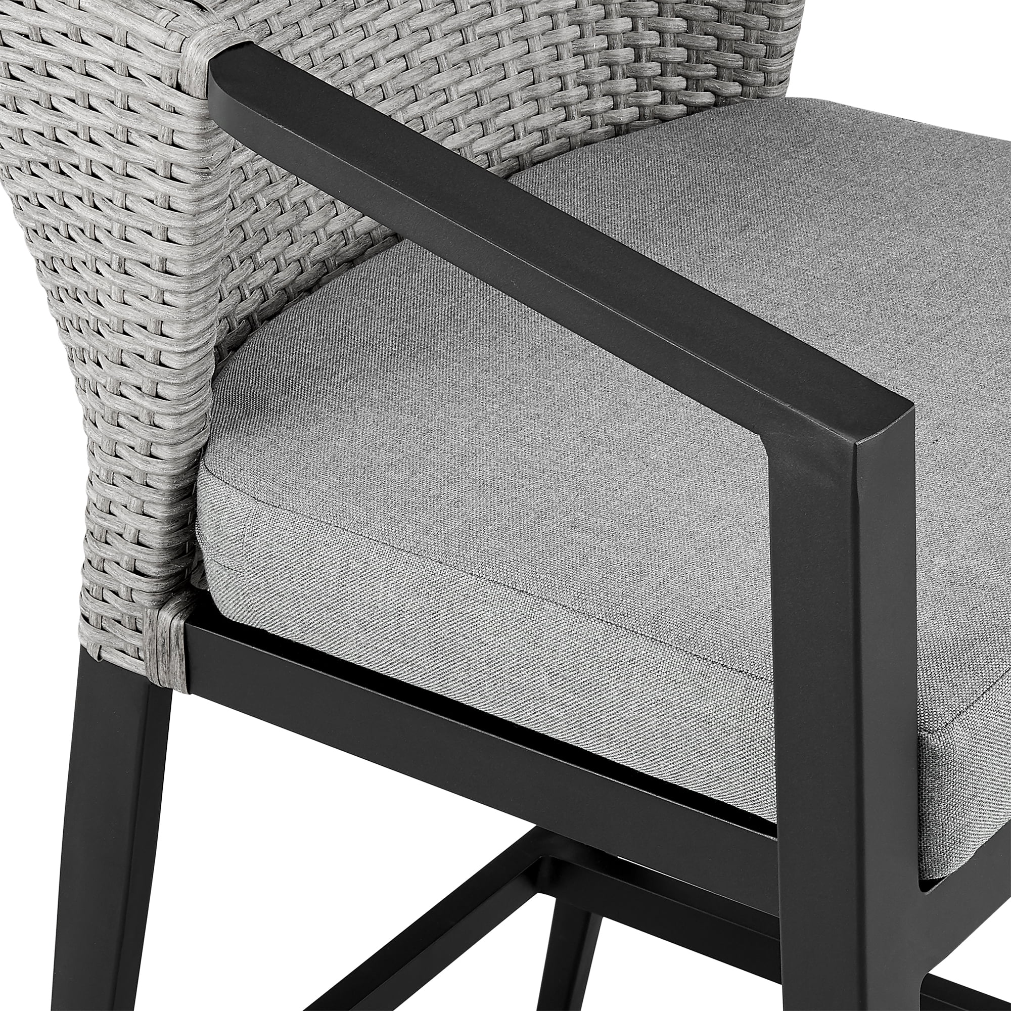 Armen Living Aileen 30 in. Outdoor Bar Stool