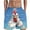 ☪230-Sky Blue, variant on Nuoqisi Men's Beach Shorts with Drawstring Pocket and Hawaiian Fruit Print - Casual Swim Trunks for Summer Vacations and Tropical Style