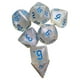 thumbnail image 3 of Juego de dados,Juego de dados poliédricos acrílicos,accesorios para juegos,Juego creativo de dados,material didáctico divertido para matemáticas,Dados grabados,juegos de, 3 of 8