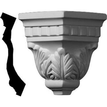 3 1/4"P x 4 1/2"H Outside Corner Moulding (matches moulding MLD04X03X05DE)