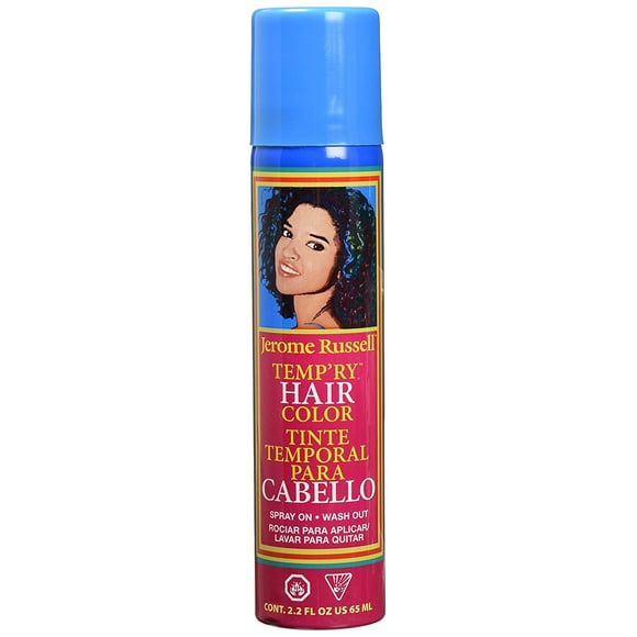 Jerome Russell Color Spray #Blue Black