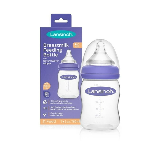 Biberón Lansinoh para leche materna 5 oz.