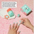 thumbnail image 3 of Bubble Skincare Flower Power Slam Dunk Moisturizer & Nail Polish 3-Piece Set, Includes Olive & June Long Lasting Nail Polish & Flower Nail File, 3 of 8
