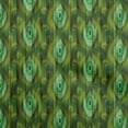 thumbnail image 1 of oneOone Cotton Cambric Green Fabric Ikat Sewing Craft Projects Fabric Prints By Yard 56 Inch Wide, 1 of 4