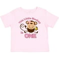 thumbnail image 3 of Inktastic Little Monkey Girl 1st Birthday Girls Baby T-Shirt, 3 of 5