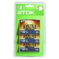 TDK MiniDV Tapes, 60 Minute (3-Pack)