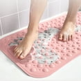 thumbnail image 1 of Vaidha Bathroom Rug Rubber Backing Non-slip Can Massage Or Scrub The Soles Of The Feet Can Be Used As A Bathroom Floor Mat Shower Rug In Front Of The Bathtub, 1 of 7