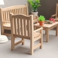 thumbnail image 3 of Vogacara 1: 12 Escala Niños Niñas Muñecas Sillas para el hogar DIY Simulación Decorativo Jardín Parque Balcón Sillón Muebles de casas de muñecas Heces Vogacara FN010833-03, 3 of 6