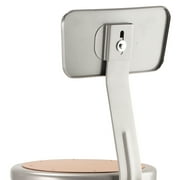 Stool Steel Adjustable Height W/backrest 19-27h