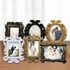 thumbnail image 5 of Marco de resina vintage, marco de fotos antiguo, marco de collage vintage, mini marcos rectangulares ovalados, marcos para colgar en la pared para exhibición de joyas DIY, decoración del hogar, 5 of 7