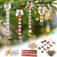 thumbnail image 1 of Fiudx Adorno para Árbol de Navidad, Adorno de Vaca Personalizado, Material de Hierro, Diseño Colgante Diy, Perfecto para Decoración Navideña, Hogar y Oficina, Tamaño 8,5 Cm, 1 of 6