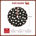 thumbnail image 2 of Haiem Daisies Flowers Pattern Christmas Tree Skirt Merry Christmas Party Christmas Tree Decoration,New Year Decorations-48", 2 of 6