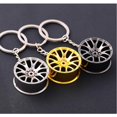 thumbnail image 4 of Llavero con estilo para coche, soporte para llavero con diseño de cubo de rueda, calcomanías Luopan anticaídas, 4 of 5