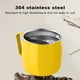 thumbnail image 5 of Aparatos de cocina, Accesorios de cocina, Utensilios de cocina, Utensilios de cocina, Taza de media luna de acero inoxidable 304, Taza de alto valor, Taza separadora de escoria, Taza de té, Taza de ac, 5 of 8