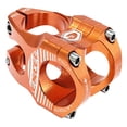 thumbnail image 1 of Potencia de bicicleta de 31,8 mm/35 mm, potencia corta de repuesto para manillar de 28,6 mm y 1-1/8" naranja, 1 of 8