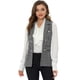 thumbnail image 1 of INSPIRE CHIC Chaqueta sin mangas con solapa de tweed a cuadros para mujer con bolsillos Negro XL, 1 of 5