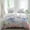 Light Gray Gray Blue, variant on Jellyfish Coastal Set of 4 Bedding Quilt Covers, Summer Beach Blue Purple Coral Ocean 4-Piece Bed Sheet Set with Extra Soft Bed Sheets Quilt Cover Pillowcase, Queen