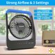 thumbnail image 4 of Ventilador con pilas Gazeled para acampar con temporizador, 3 velocidades, color azul, 4 of 7