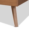 thumbnail image 6 of Baxton Studio Takeo Mid-Century Wood Platform Bed, Queen, Ash Walnut, 6 of 11