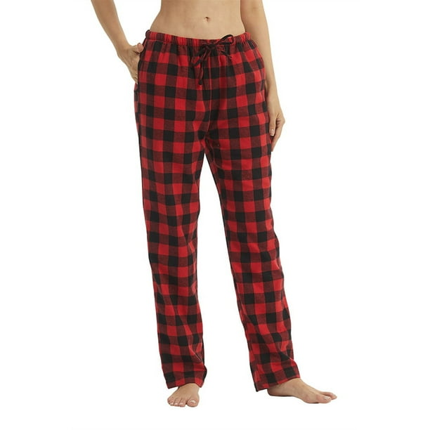 womens pj bottoms flannel