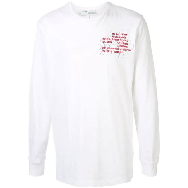 Off-White White / Multi T-shirt, Size Small - Walmart.com