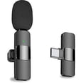 thumbnail image 1 of Professional Wireless Lavalier Microphone for Android PC - Cordless Omnidirectional Condenser, 1 of 5