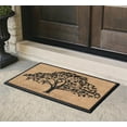 thumbnail image 3 of A1HC First Impression Hand-Crafted Rubber Coir Life of Tree Double Door Mat, 30"X48", 3 of 7