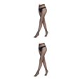 thumbnail image 1 of Sonducket Medias negras Varios patrones Fechado Apasionado Fishnet Cintura alta Estiramiento Muslo Cosplay Prop Medias Panty-hose Type6 NO6, 1 of 6
