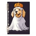 thumbnail image 7 of FORMRS 1-Subject Spiral Notebook 8" x 5" College Ruled 60 Refillable Sheet, Yellow Halloween Dog, 7 of 7