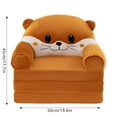 thumbnail image 2 of Home Decor Cartoon 3 Layer Foldable Kids Sofa Multifunctional Chair For Boys & Girls ( Themed Soft Seat) Sofa Cover, 2 of 3