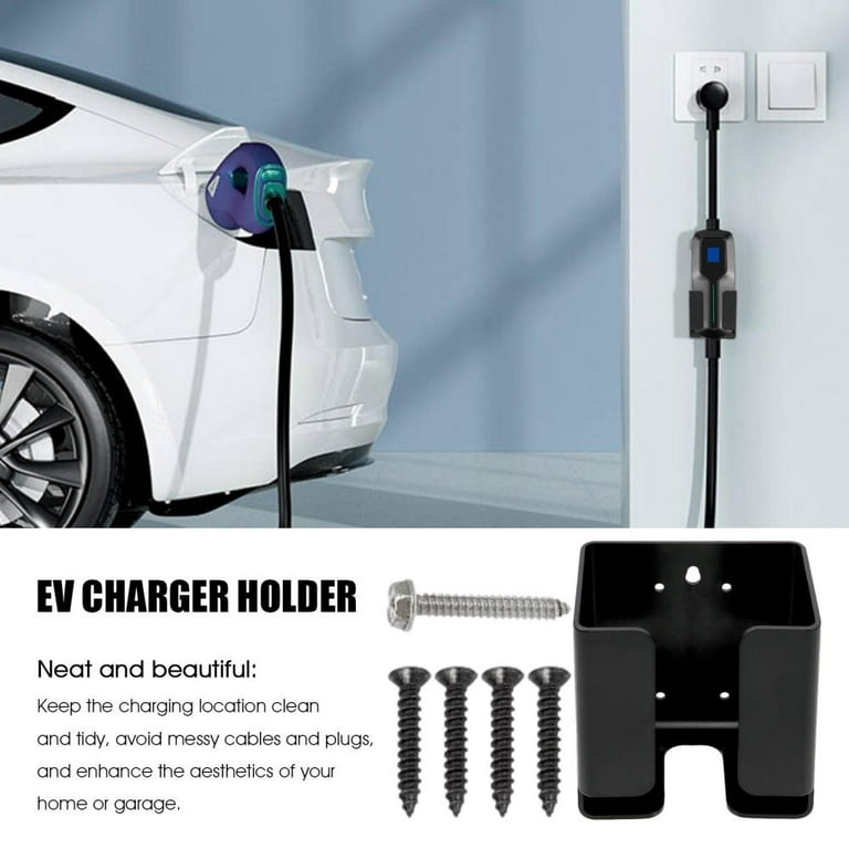 Ev Charger Control Box, Wall Mount Charging Box Holder