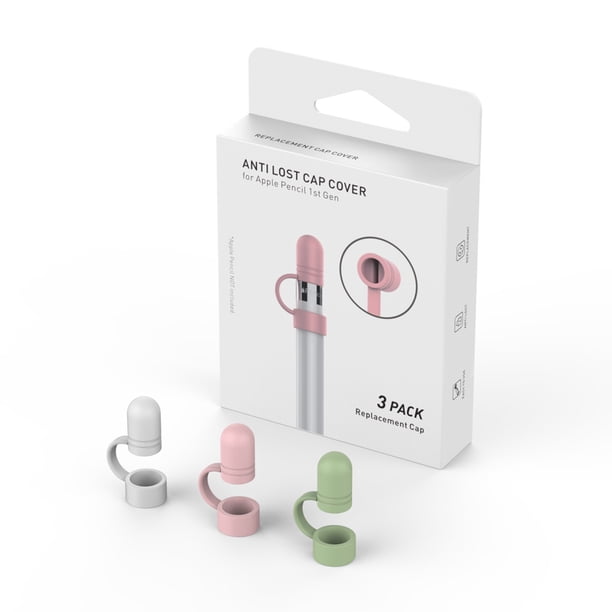 Funda protectora para lápiz capacitivo de Apple, funda para iPad, funda de silicona anticaídas para lápiz óptico