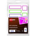 thumbnail image 1 of Avery Self-Laminating Waterproof Labels for Kids Gear, Lunch Boxes, Assorted Colours, Assorted Shapes (2363), 1 of 3