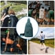 thumbnail image 5 of Bolso de pecho con un solo hombro, bolso de pecho diagonal de tela de nailon, mochila pequeña de gran capacidad para mujer, verde, 5 of 5