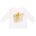 thumbnail image 3 of Inktastic Trombone Line Boys or Girls Long Sleeve Toddler T-Shirt, 3 of 5